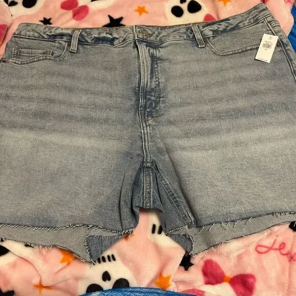 NWT Old Navy Blue Jean Shorts Relaxed Fit - Picture 4 of 11
